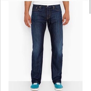 Dark Wash Men’s Levi’s Jeans